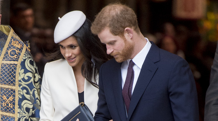 Meghan Markle és Harry herceg/Fotó:Northfoto