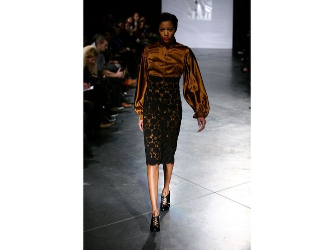 Nowojorski pokaz Ewy Minge: kolekcja Ready-to-Wear na jesień/zimę 2011/12, fot. Paul Zimmermann