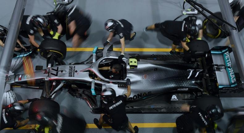 There had been fears Sunday's F1 night race in Singapore would be affected by forest fire haze, but on Friday the skies were largely clear