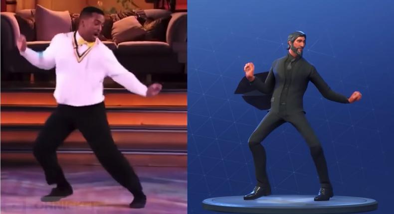 The Carlton Dance Fortnite