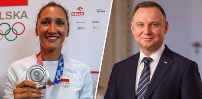 Srebrna medalistka olimpijska ma zaskakującą propozycję dla prezydenta Dudy. Chodzi o jej nowo narodzone dziecko