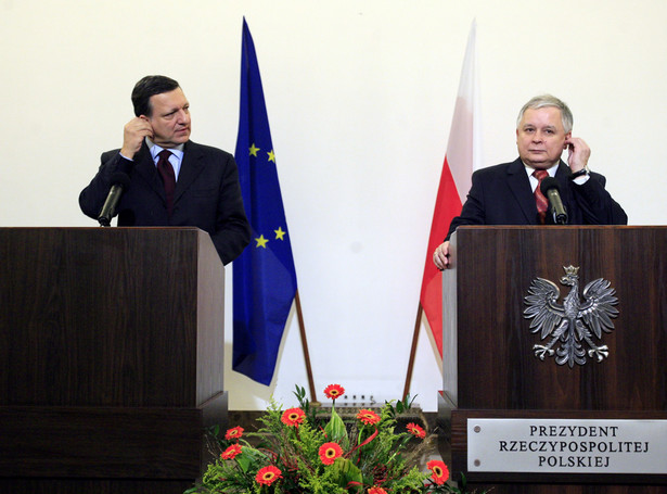 Barroso nie przekonał Kaczyńskiego