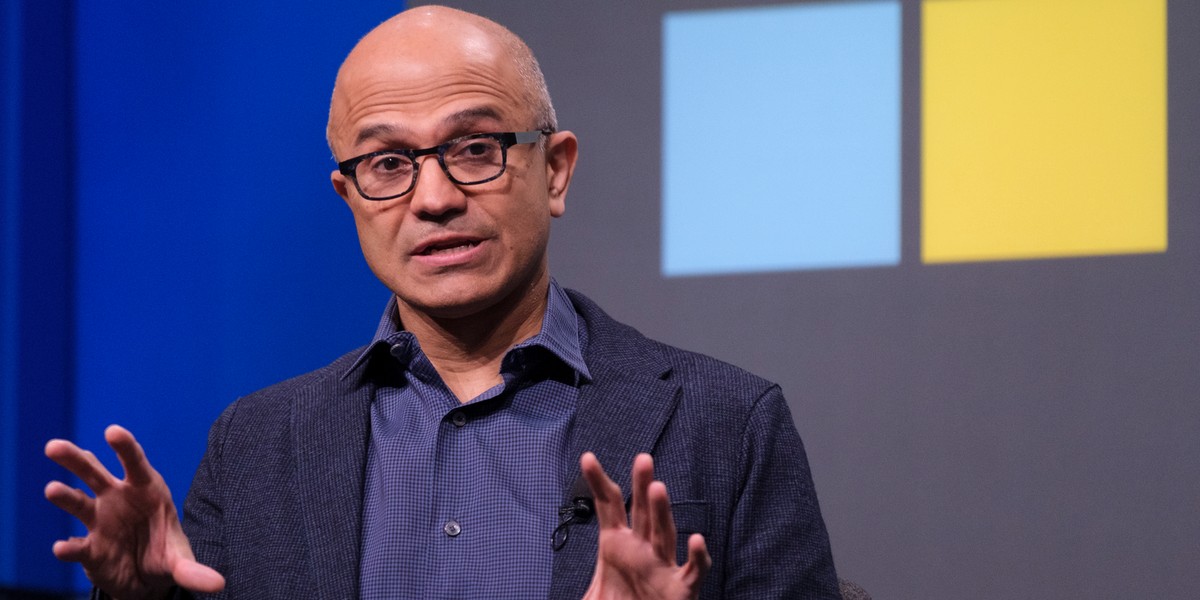 Microsoft CEO Satya Nadella 