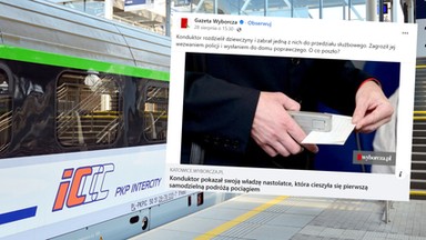 Ojciec opisał sytuację w pociągu z Gliwic. "Konduktor rozdzielił dziewczyny, groził policją"