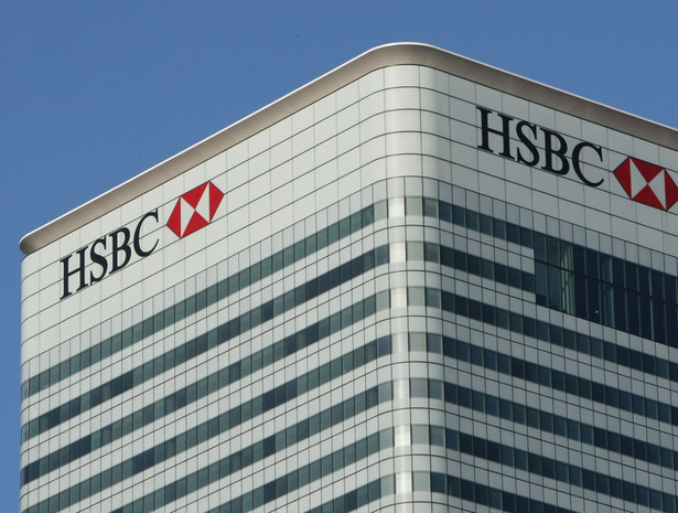 Siedziba HSBC na Canary Wharf w Londynie.