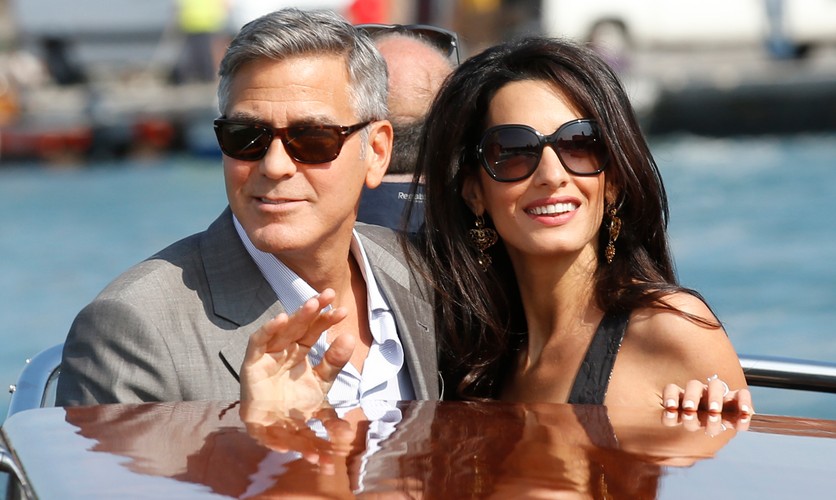 George Clooney i Amal Alamuddin wzięli ślub w Wenecji