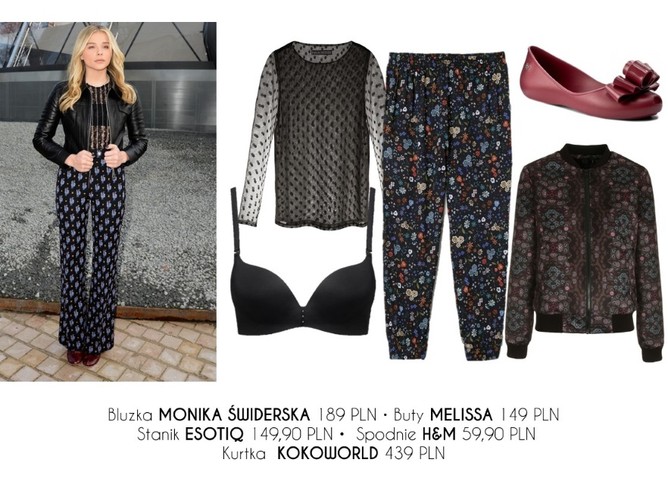 Inspirujące STYLIZACJE Chloe Grace Moretz