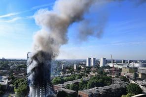 Fire at Lancaster West Estate in London	