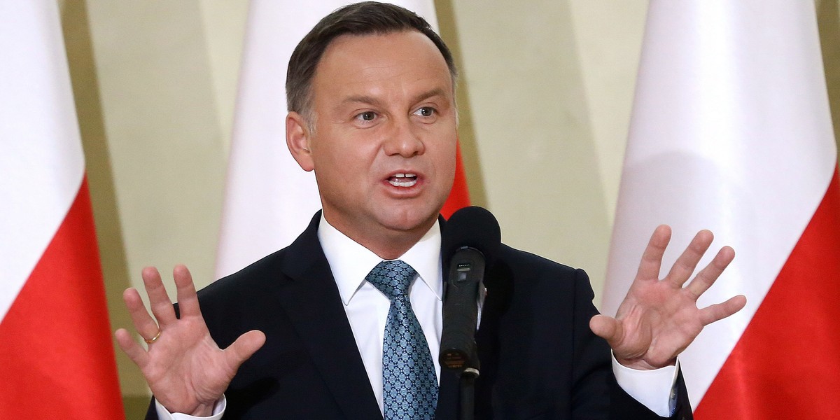 Andrzej Duda o proteście mediów. "Nie o wolność słowa chodzi..."