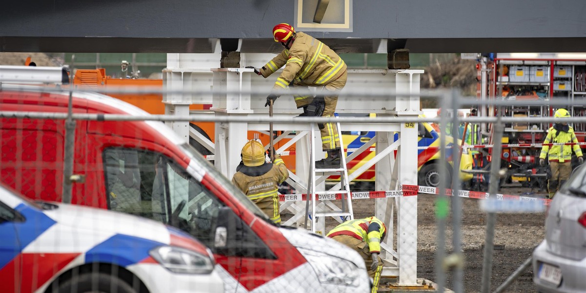 Tragedia w Holandii. Akcja ratunkowa na miejscu katastrofy.