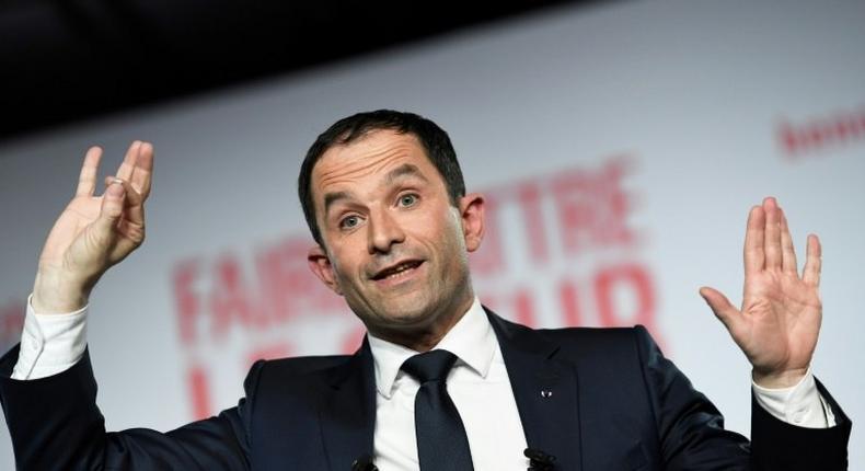 Benoit Hamon, the surprise frontrunner in the French Socialists' presidential nominating contest