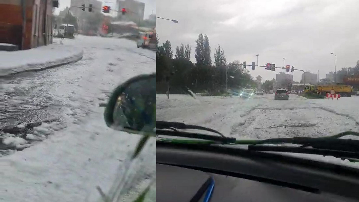 Była w centrum Gniezna podczas nawałnicy. "To było straszne"