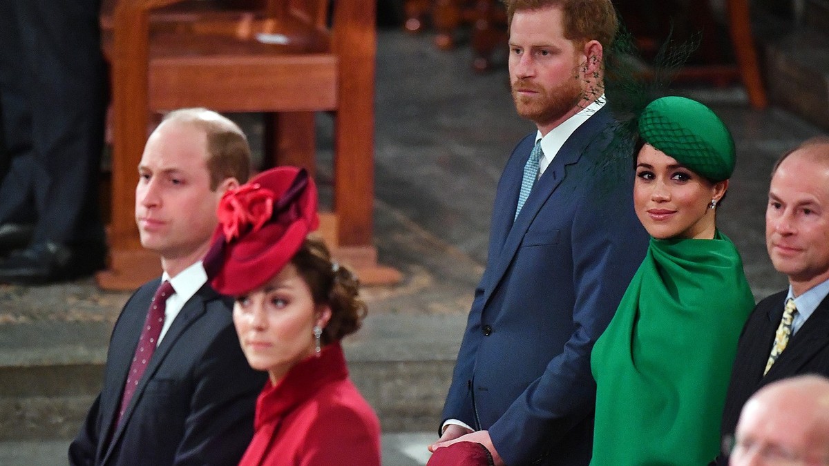 Megan Markl i princ Hari sa Kejt Midlton i princom Vilijamom