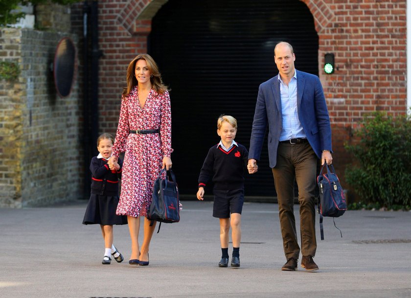 Kate i William z dziećmi