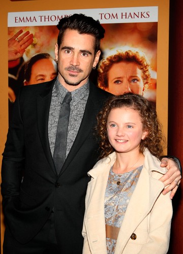 Colin Farrell i Annie Rose Buckley na premierze 'Ratując pana Banksa'