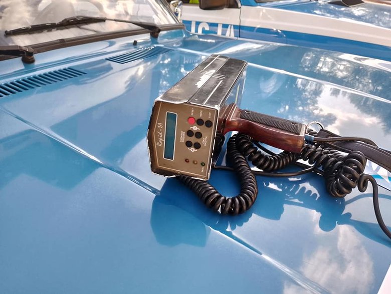 "Suszarka" Rapid 1A - policyjny radar prędkości