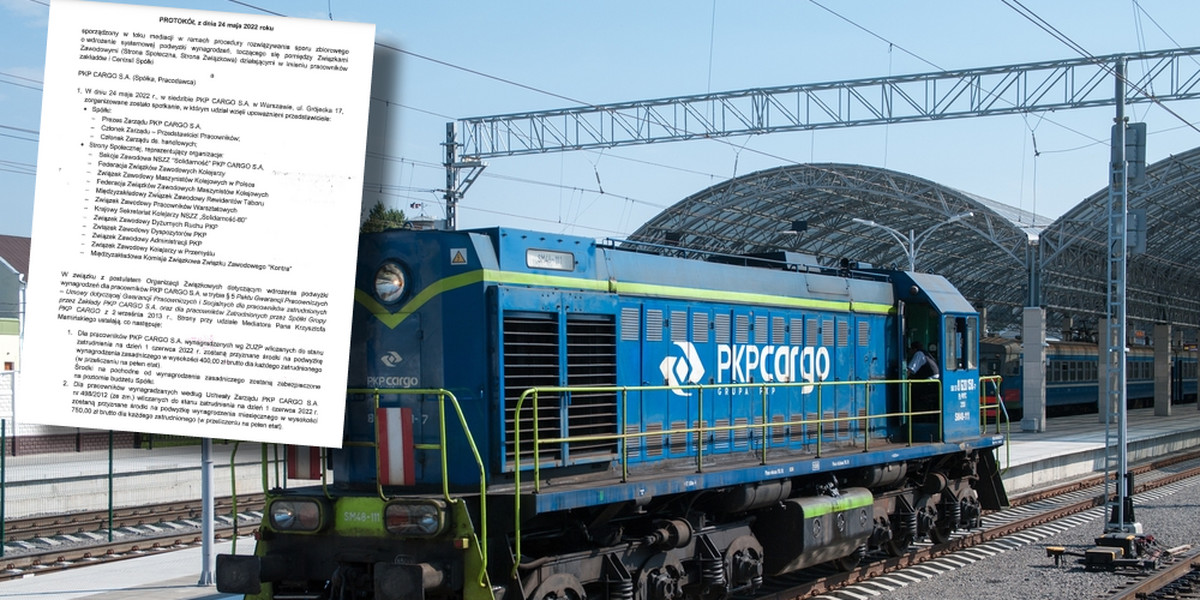 Porozumienie ze związkami zawodowymi przedstawiciele PKP Cargo podpisali 24 maja