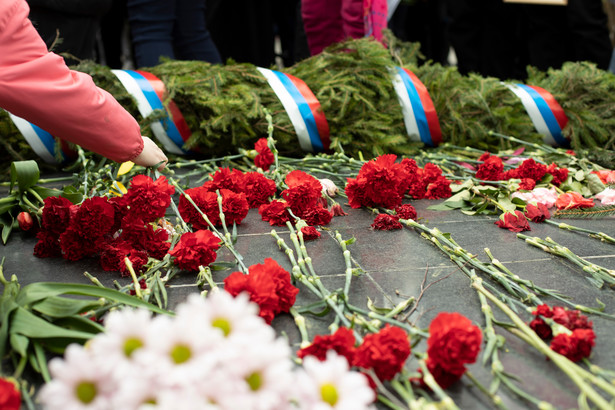 Rosja żołnierz pogrzeb