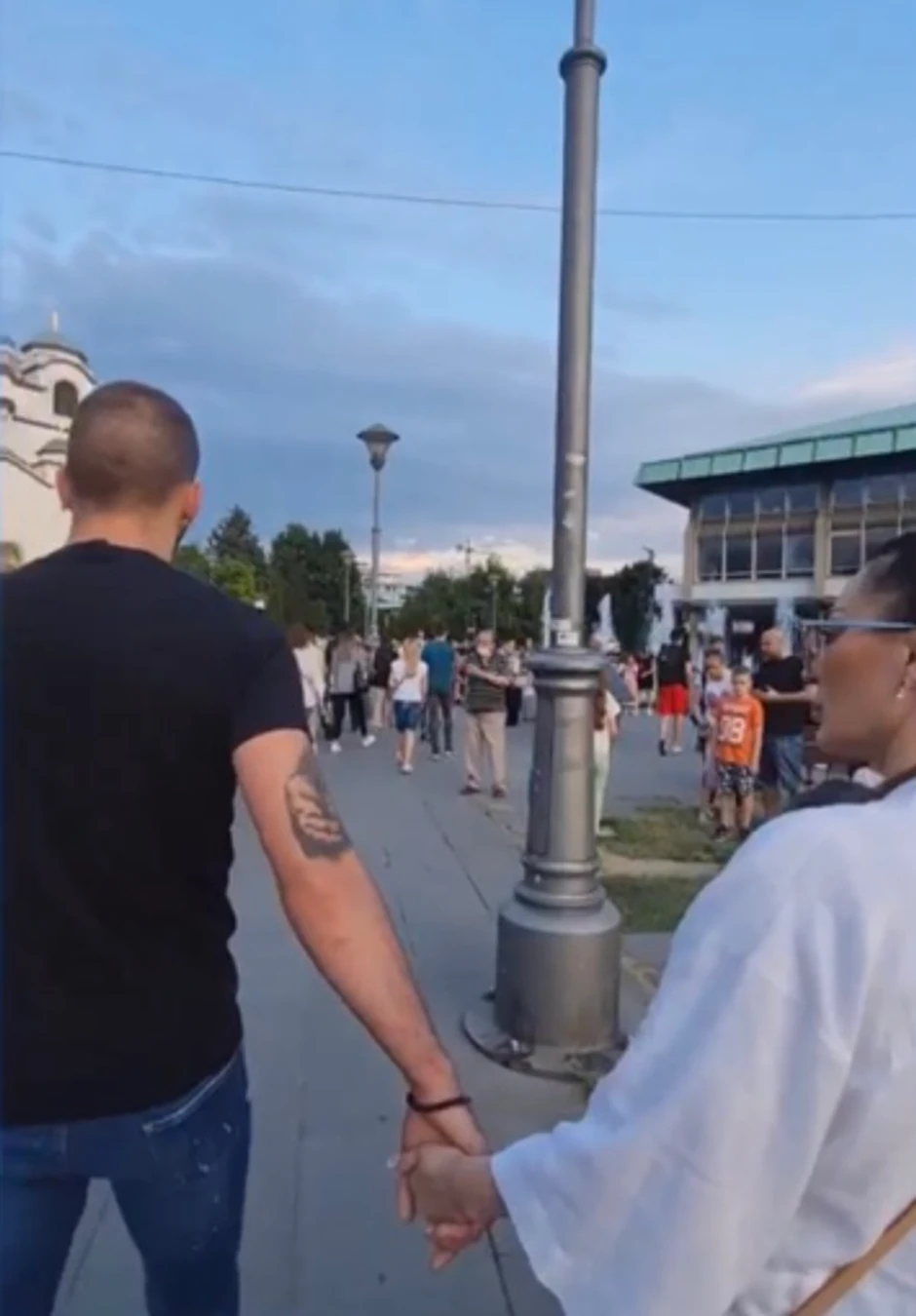 Ceca i Veljko na litijama