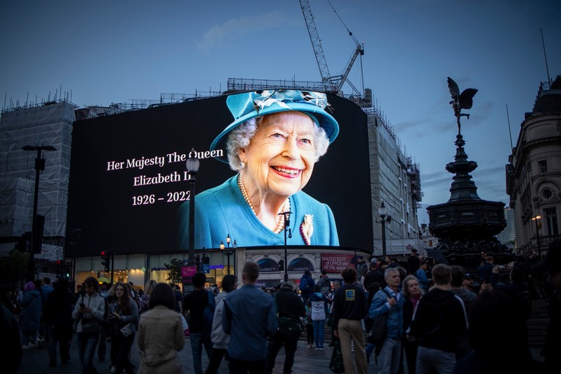 Piccadilly Circus w Londynie