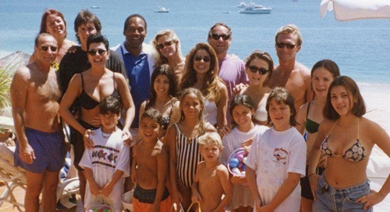 Throwback photo of celebrity family and friends