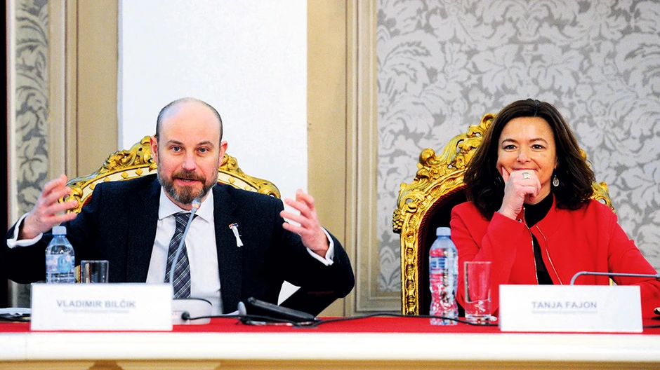 Vladimir Bilčik i Tanja Fajon