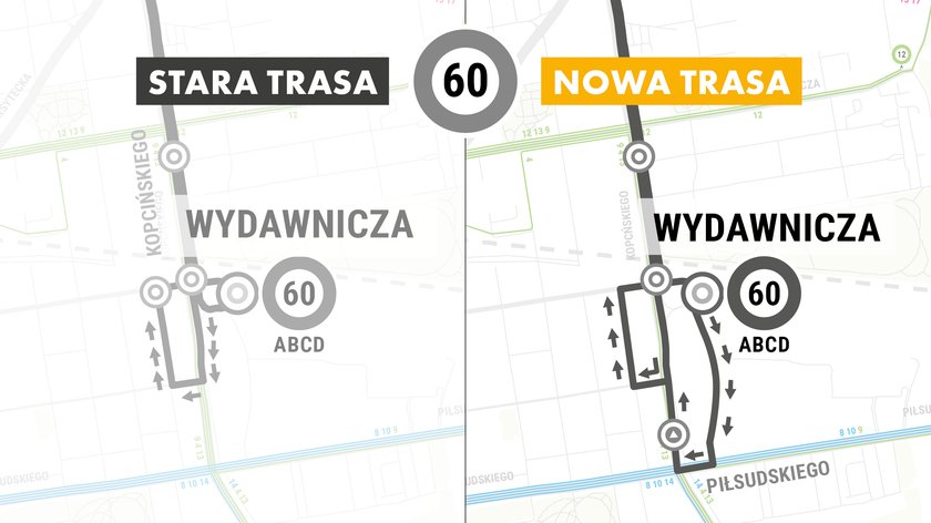 Zmiany tras autobusów i tramwajów MPK w Łodzi 2018