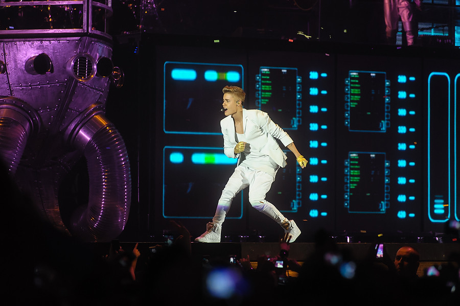 Justin Bieber koncert w Polsce [Łódź, Atlas Arena] (fot. Darek Kawka / Onet)