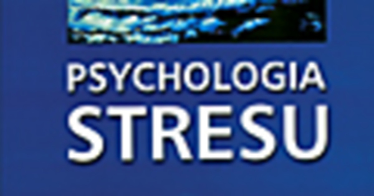 Psychologia Stresu Fragment Książki Kobieta 9296