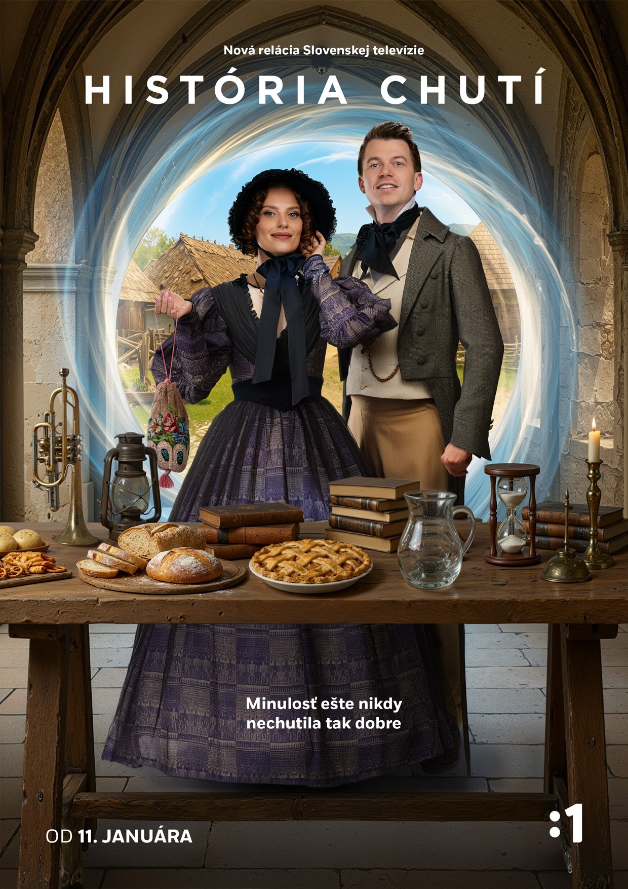 Martina „Maca“ Zábranská a Tibor Ferenčík v relácii História chutí.