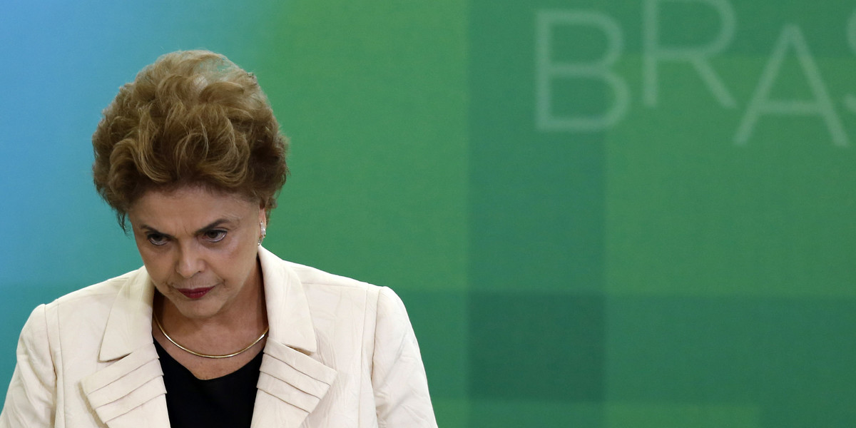 Dilma Rousseff - była już prezydent Brazylii