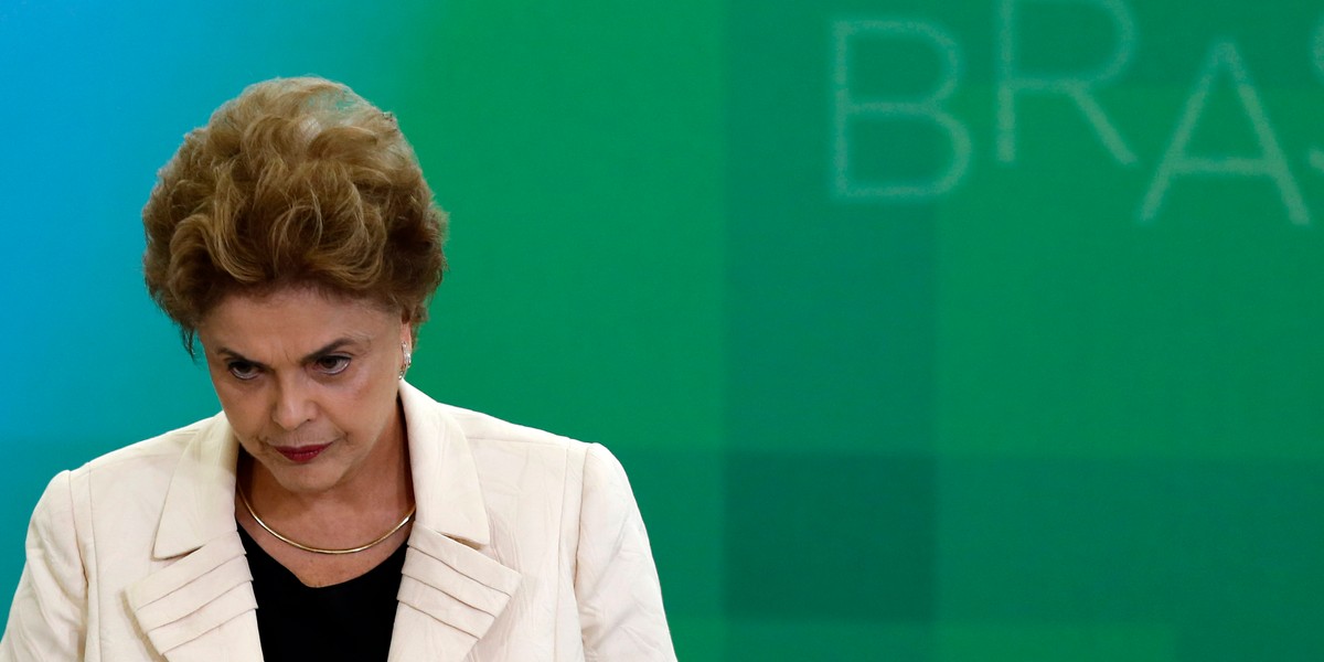 Dilma Rousseff - była już prezydent Brazylii