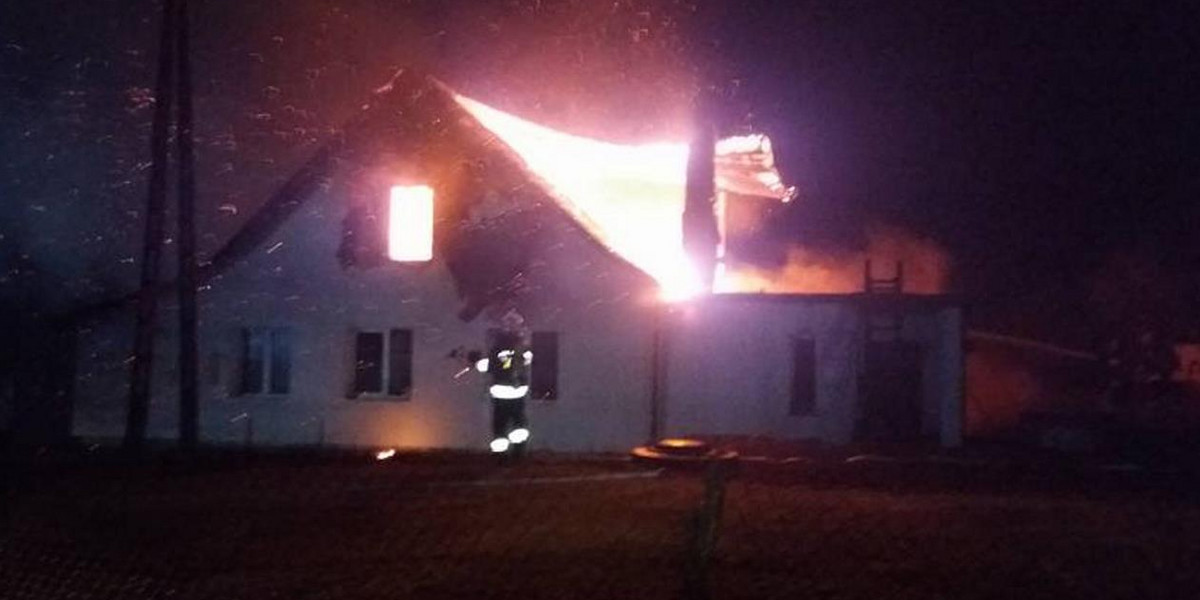 Tragiczny pożar. Zginęły dwie osoby