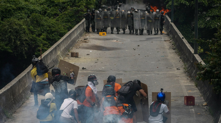Venezuelai válság / Fotó: MTI