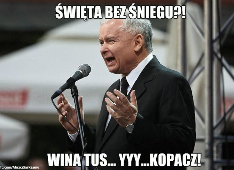 Jak widać Jarosław Kaczyński ma problem, by przestawić się z powtarzanego od lat "wina Tuska", na "winę Kopacz".