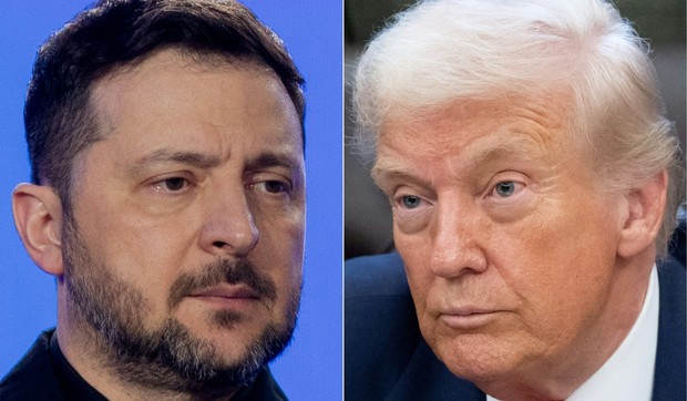 Volodimir Zelenski i Donald Tramp