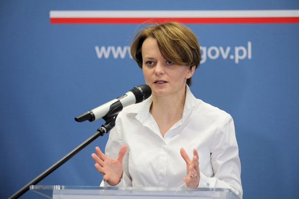 Minister przedsiębiorczości i technologii Jadwiga Emilewicz