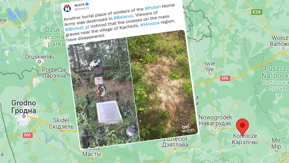 Krzyże na polskich grobach zostały zniszczone. Skandaliczny akt wandalizmu