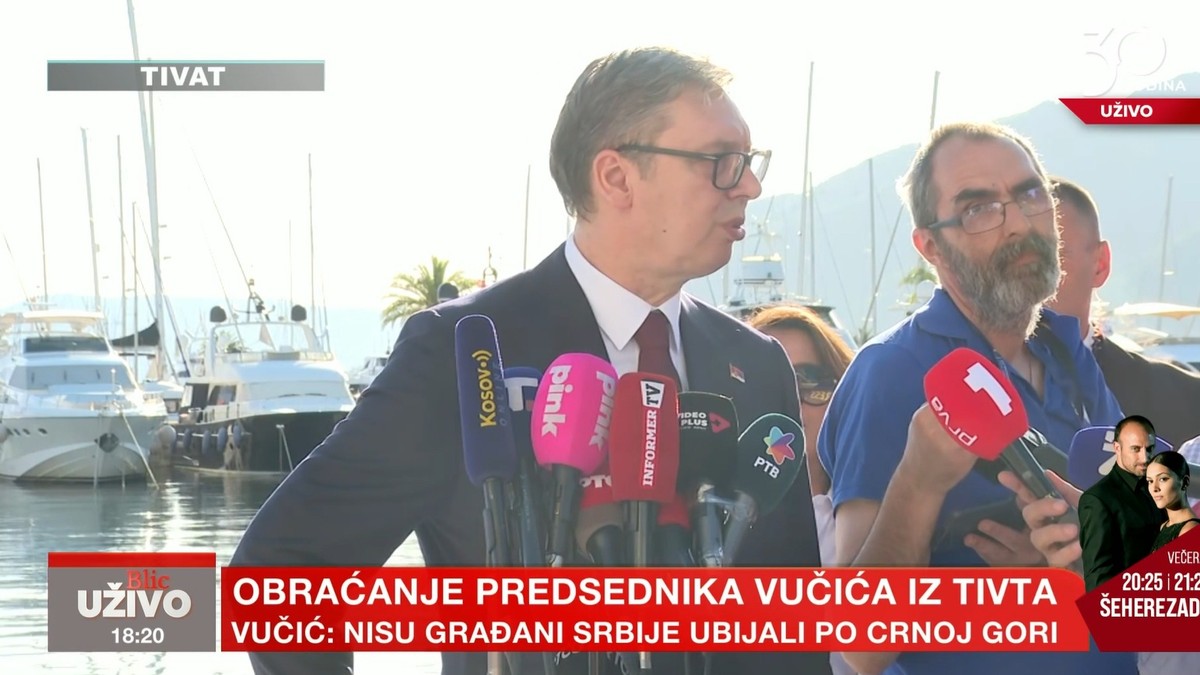 Vučić u Tivtu