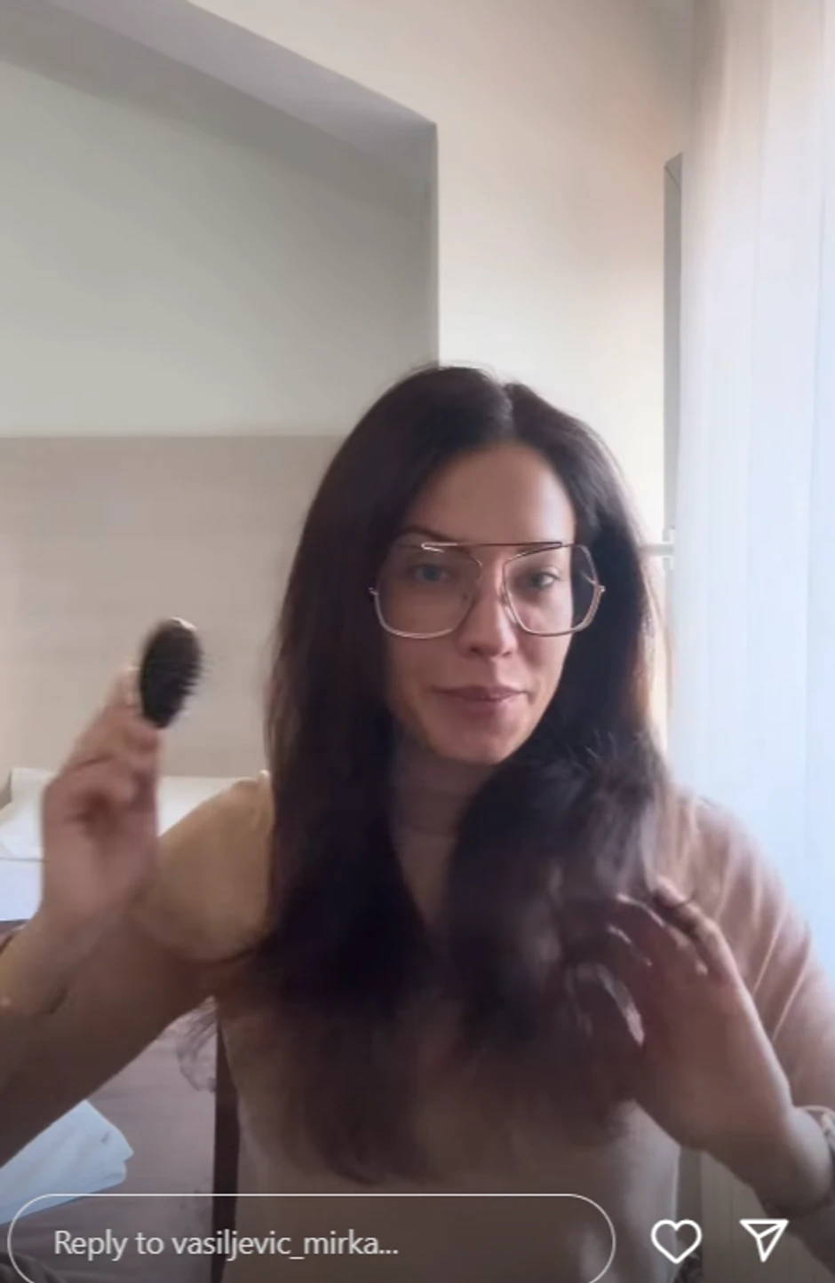 Mirka Vasiljević bez šminke