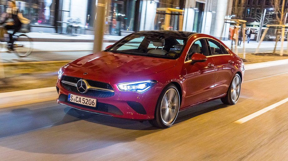 Mercedes-Benz CLA coupe - zdjęcie poglądowe