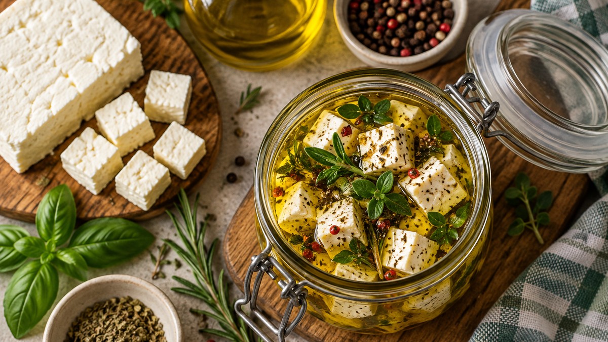 Feta sir u maslinovom ulju je dar bogova sa Olimpa: Mlečna zimnica se sprema za 5 minuta