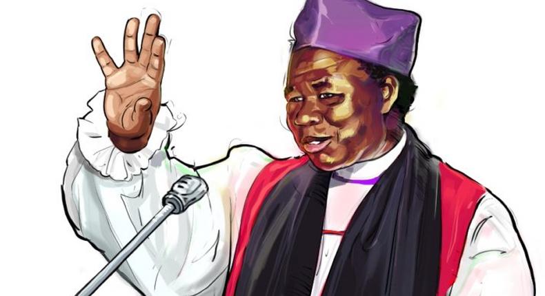 An artistic sketch of Archbishop Janani Luwum 