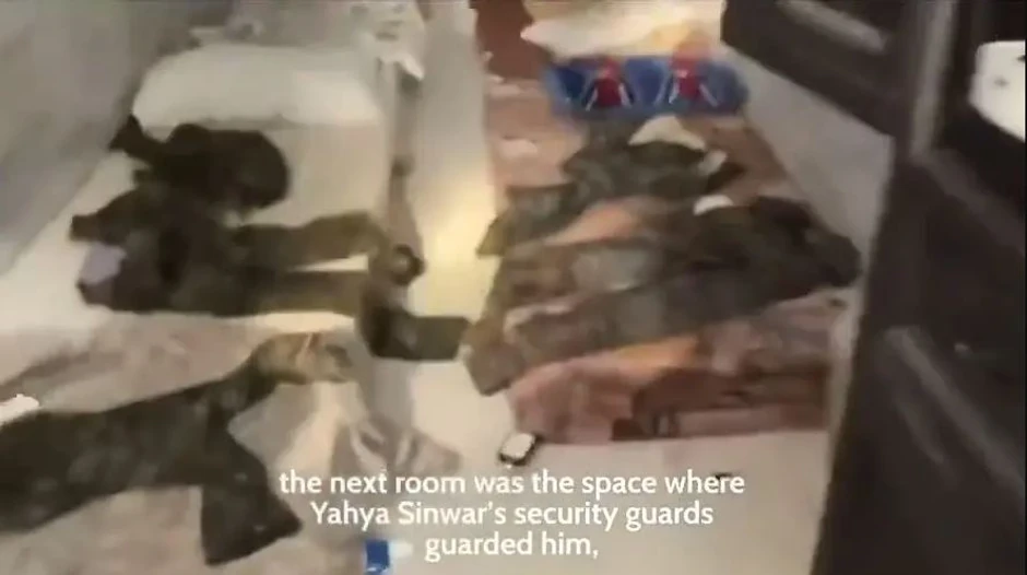 Bunker ubijenog vođe Hamasa Jahje Sinvara