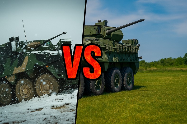 Rosomaki kontra Strykery