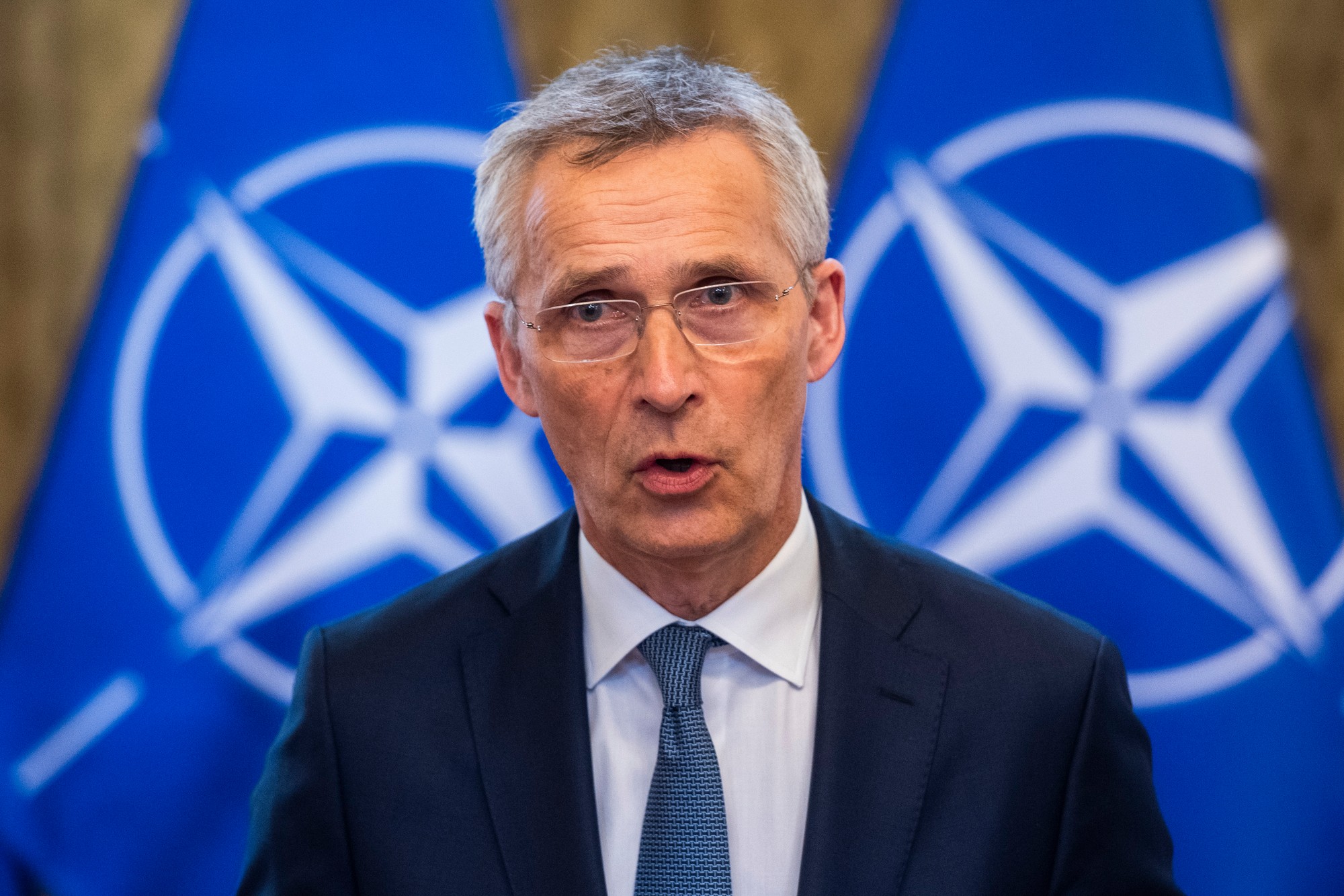 Generálny tajomník Severoatlantickej aliancie Jens Stoltenberg.