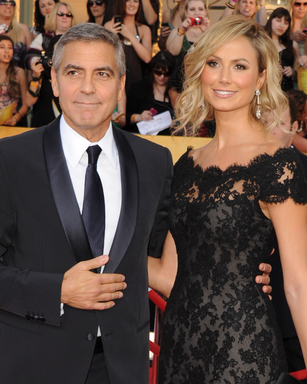 George Clooney i Stacy Keibler