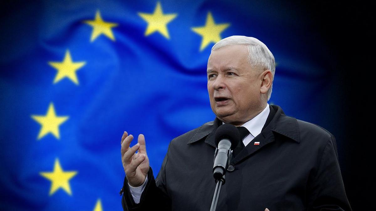 Kaczyński Unia flaga