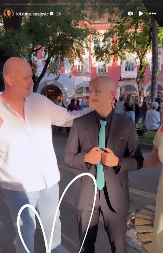 KRISTIJAN GOLUBOVIĆ NIJE POZVAN: Kristina Spalević ima razlog za slavlje, srce joj puca od ponosa! (Foto)