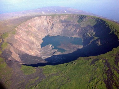 ECUADOR-GALAPAGOS-VOLCANO